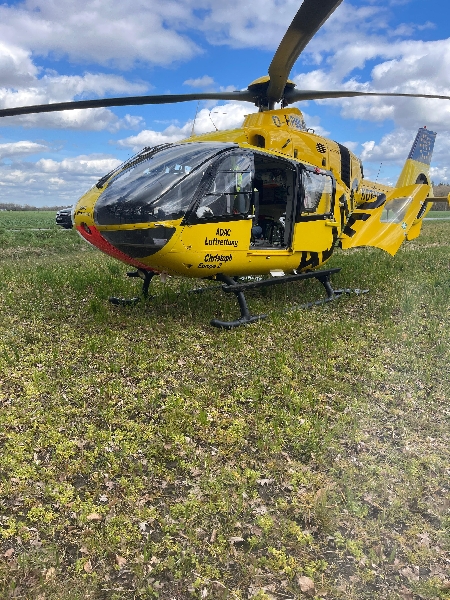 Einsatzfoto TH1 Krad Unfall